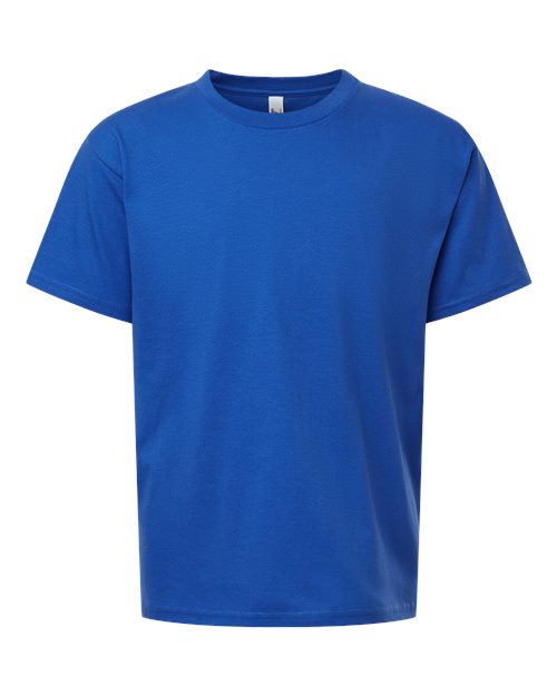 Youth Fine Jersey Tee - Royal Blue Front