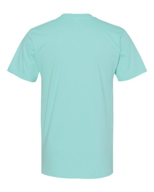 Unisex Fine Jersey Tee - Celadon Back