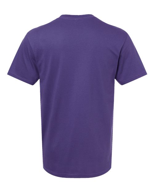 Unisex Fine Jersey Tee - Grape Back