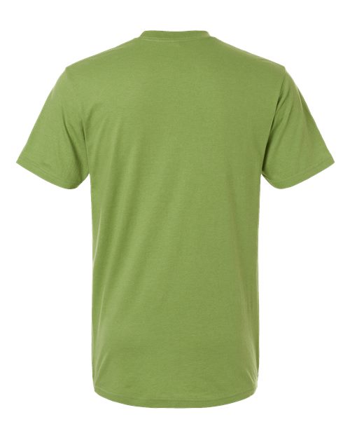 Unisex CVC Tee - Heather Nephrite Back