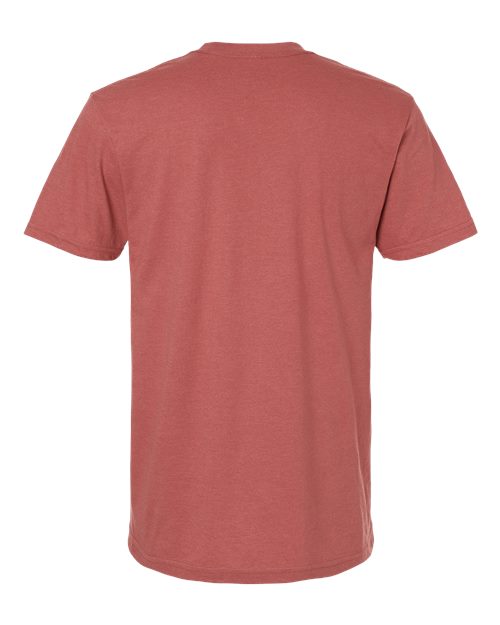 Unisex CVC Tee - Heather Canyon Back