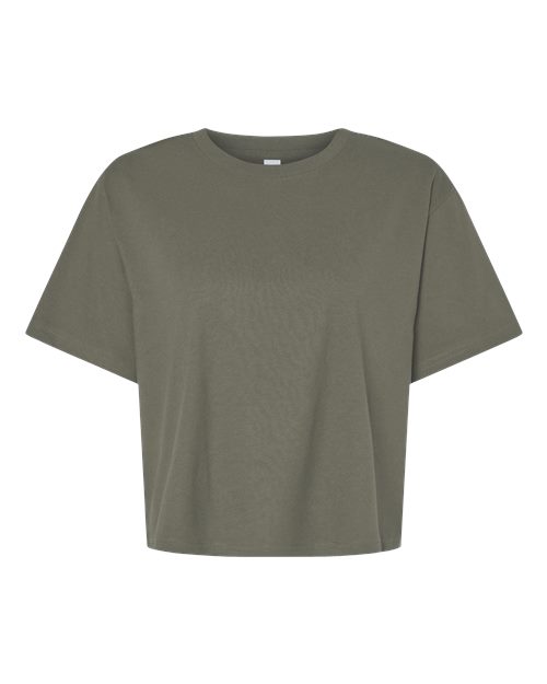 Women's Fine Jersey Boxy Tee - Lieutenant Front