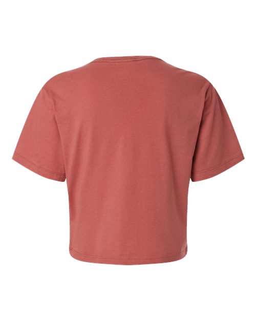 Women's Fine Jersey Boxy Tee - Canyon Back