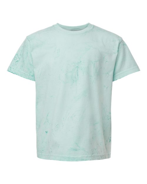 Youth Colorblast™ Heavyweight T-Shirt - Seaglass Front