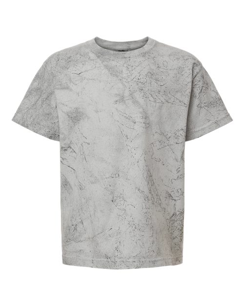 Youth Colorblast™ Heavyweight T-Shirt - Smoke Front