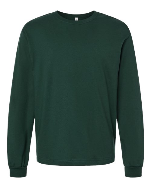 6 oz. Heavyweight Long Sleeve Tee - Forest Front