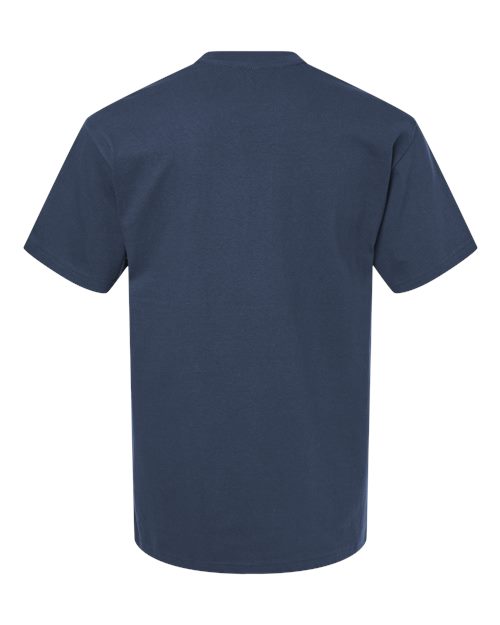 Unisex Hammer™ Maxweight T-Shirt - Blue Dusk Back