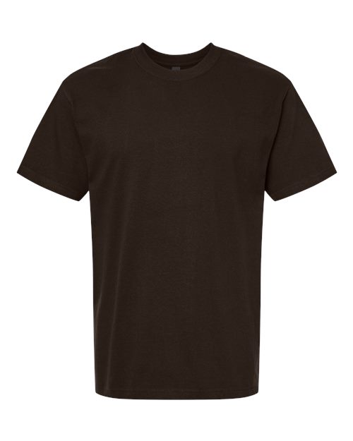 Unisex Hammer™ Maxweight T-Shirt - Dark Chocolate Front