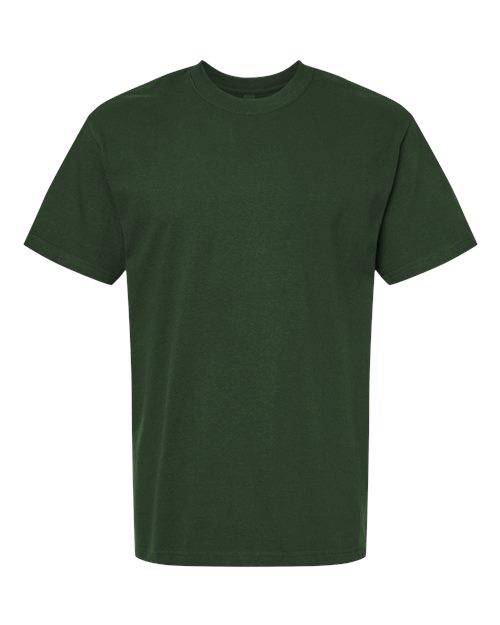 Unisex Hammer™ Maxweight T-Shirt - Forest Green Front