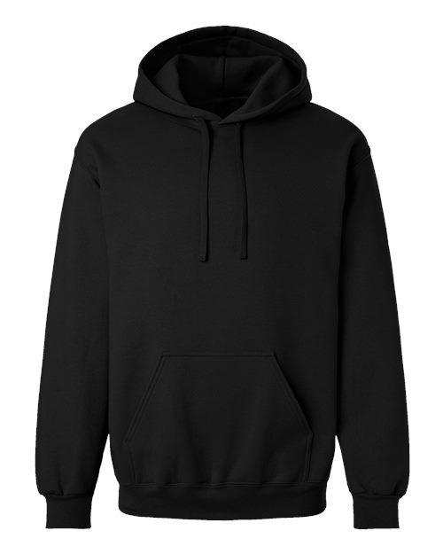 Unisex Hammer™ Maxweight Hooded Sweatshirt - Pitch Black Front