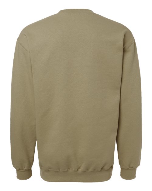Unisex Hammer™ Maxweight Crewneck Sweatshirt - Olive Back