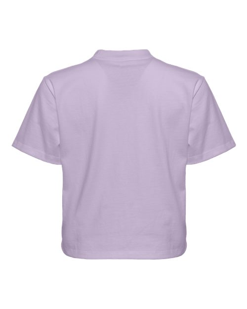 Women's Heavyweight Boxy T-Shirt - Lavender Back