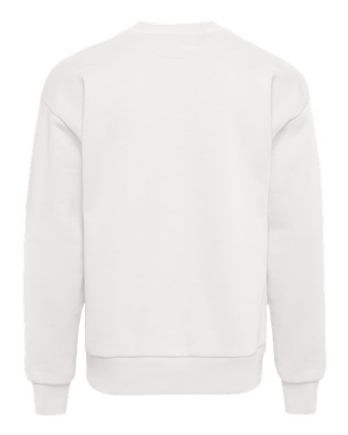 Unisex Heavyweight Crewneck Sweatshirt - Bone Back