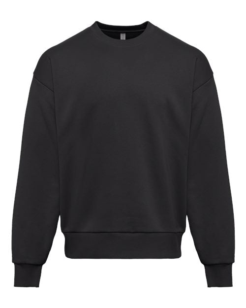 Unisex Heavyweight Crewneck Sweatshirt - Graphite Black Front