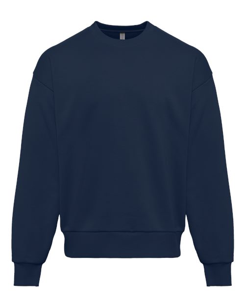 Unisex Heavyweight Crewneck Sweatshirt - Midnight Navy Front