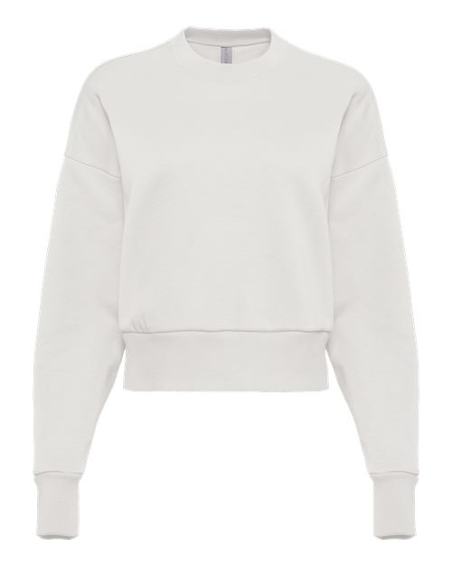Women's Heavyweight Crewneck Sweatshirt - Bone Front