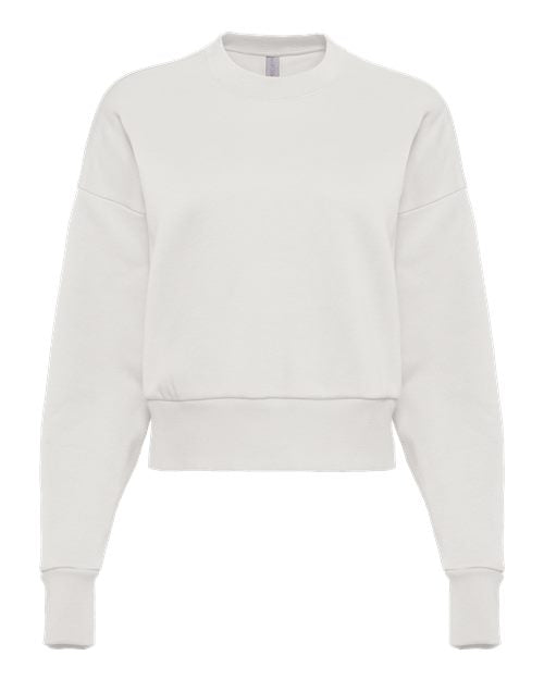 Next Level Women's Heavyweight Crewneck Sweatshirt - Bone Front