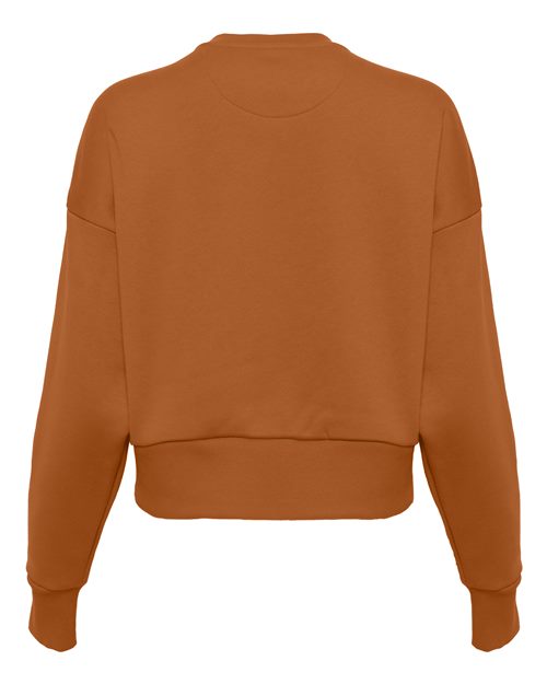 Women's Heavyweight Crewneck Sweatshirt - Clay Back