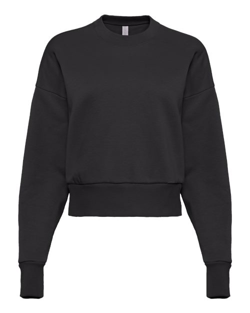 Women's Heavyweight Crewneck Sweatshirt - Graphite Black Front