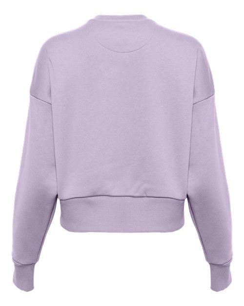 Women's Heavyweight Crewneck Sweatshirt - Lavender Back