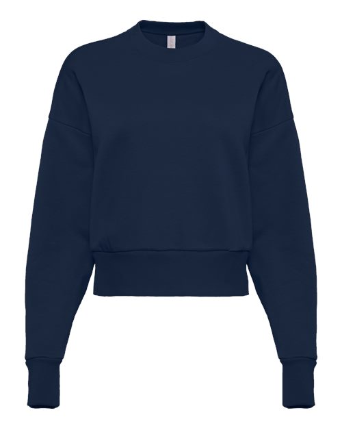 Women's Heavyweight Crewneck Sweatshirt - Midnight Navy Front