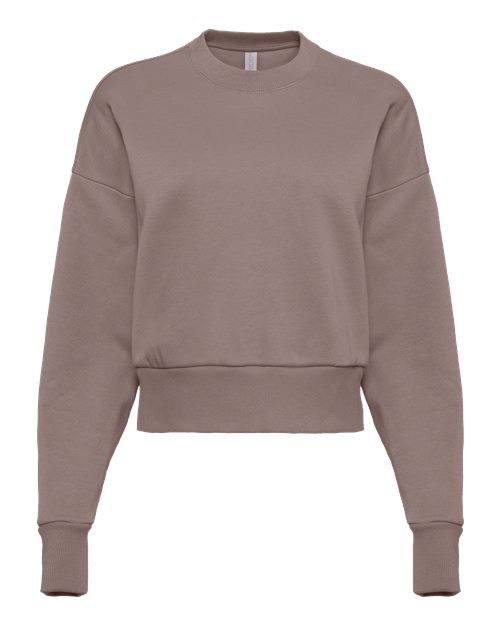 Women's Heavyweight Crewneck Sweatshirt - Shiitake Front