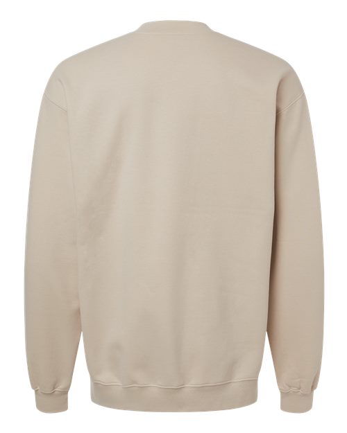Unisex Softstyle® Midweight 1/4 Zip Sweatshirt - Sand Back