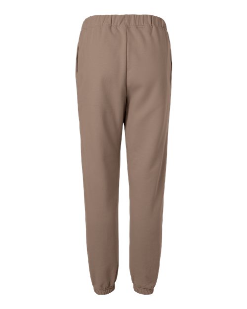 Unisex Softstyle® Midweight Pocket Sweatpants - Brown Savana Back