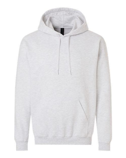 Unisex Softstyle® Midweight Hooded Sweatshirt - Ash Front