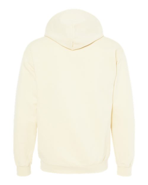 Unisex Softstyle® Midweight Hooded Sweatshirt - Off White Back