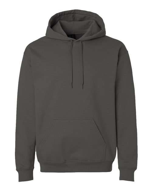 Unisex Softstyle® Midweight Hooded Sweatshirt - Smoke Front