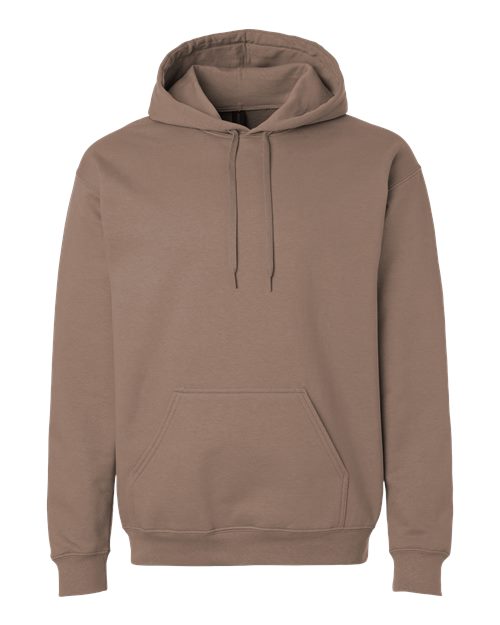 Gildan Unisex Softstyle® Midweight Hooded Sweatshirt - Brown Savana Front