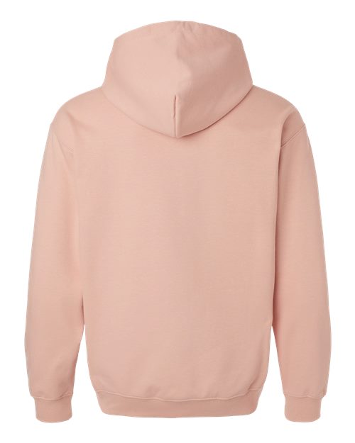 Unisex Softstyle® Midweight Hooded Sweatshirt - Dusty Rose Back