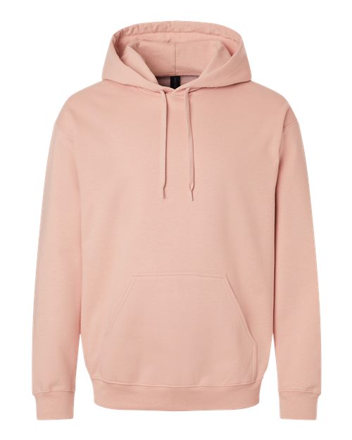 Unisex Softstyle® Midweight Hooded Sweatshirt - Dusty Rose Front