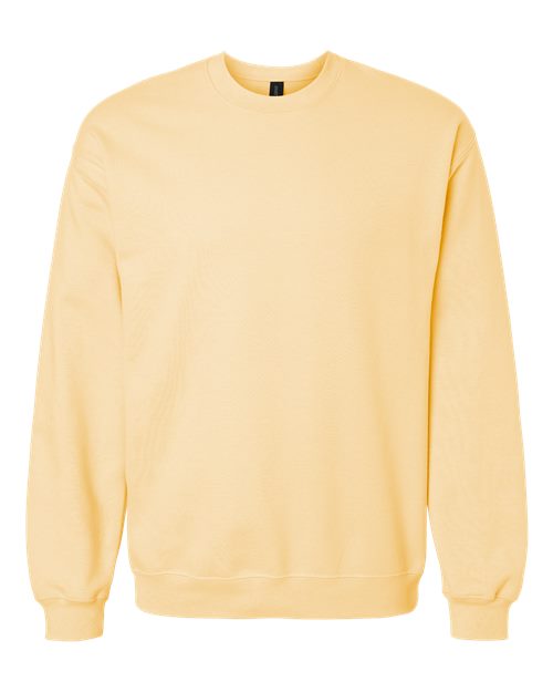 Gildan Unisex Softstyle® Midweight Crewneck Sweatshirt - Yellow Haze Front