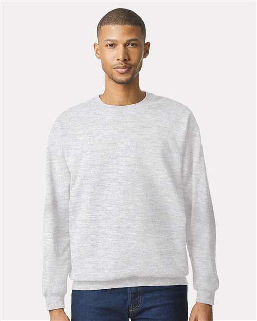 Gildan Unisex Softstyle® Midweight Crewneck Sweatshirt - Model Front