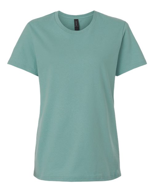 Women's Heavy Cotton™ T-Shirt - Aquatic Front
