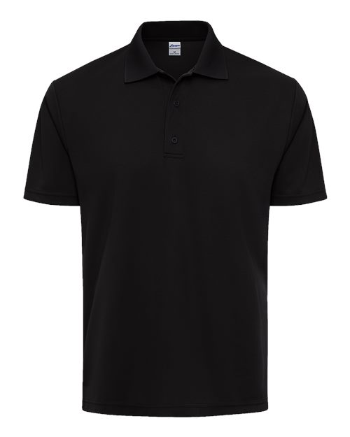 Men's Marco Performance Polo - Black Front