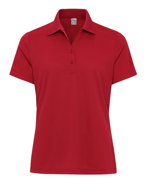 Women's Marco Performance Polo - Red Front
