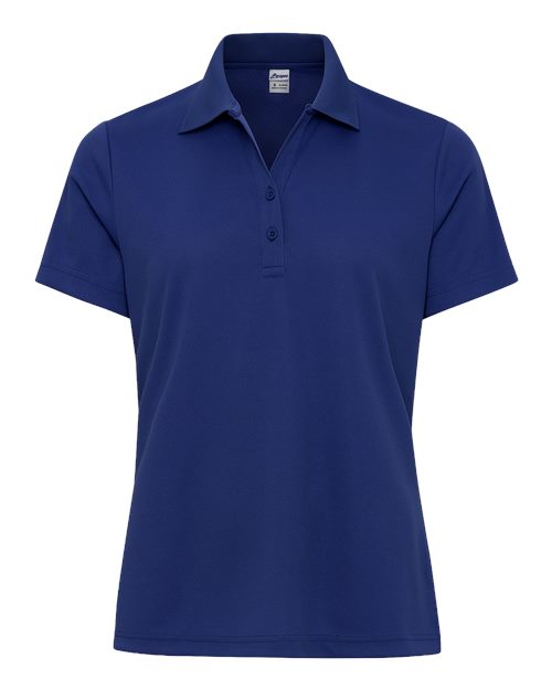 Women's Marco Performance Polo - Royal Front