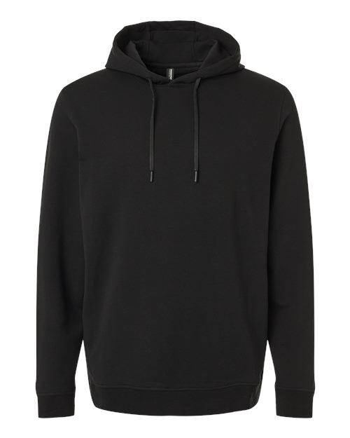 Unisex Perform Hooded Sweatshirt - Black Front