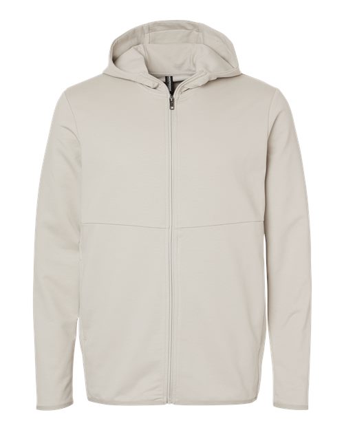 Unisex Perform Full-Zip Hooded Sweatshirt - Smoke Front