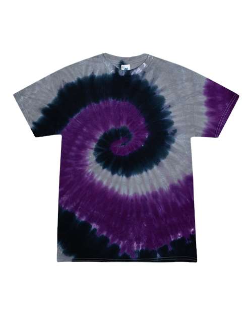 Unisex Multi-Color Tie-Dyed T-Shirt - Magic Front