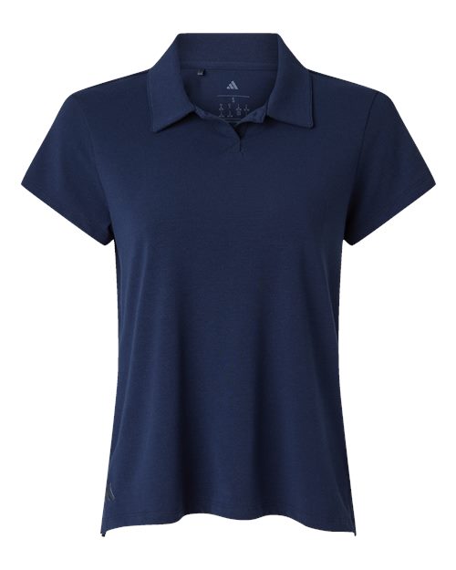 Women's Blended Polo - Solid Collegiate Navy Front