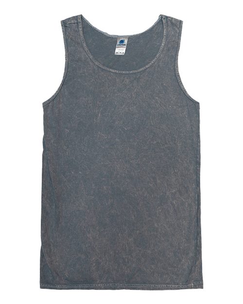 Unisex Mineral Wash Tank Top - Mineral Grey Front