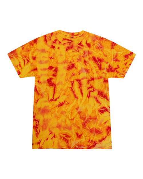 Youth Multi-Color Tie-Dyed T-Shirt - Fire Front