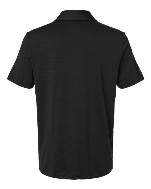 Men's Textured Stripe Polo - Black Back