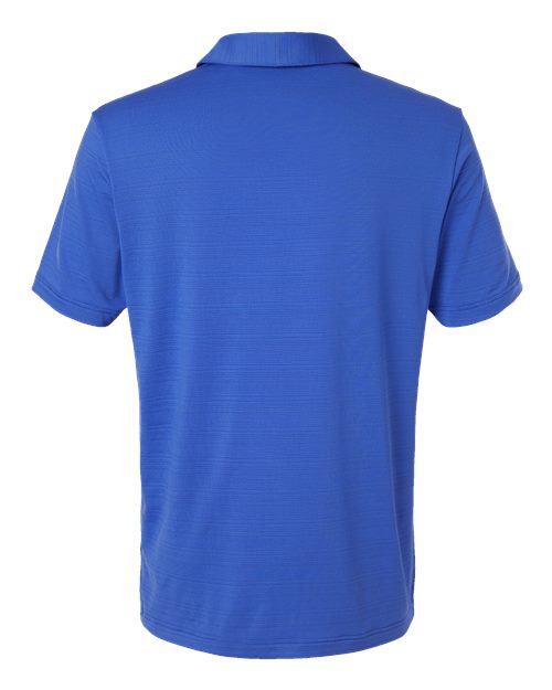 Men's Textured Stripe Polo - Bright Royal Back
