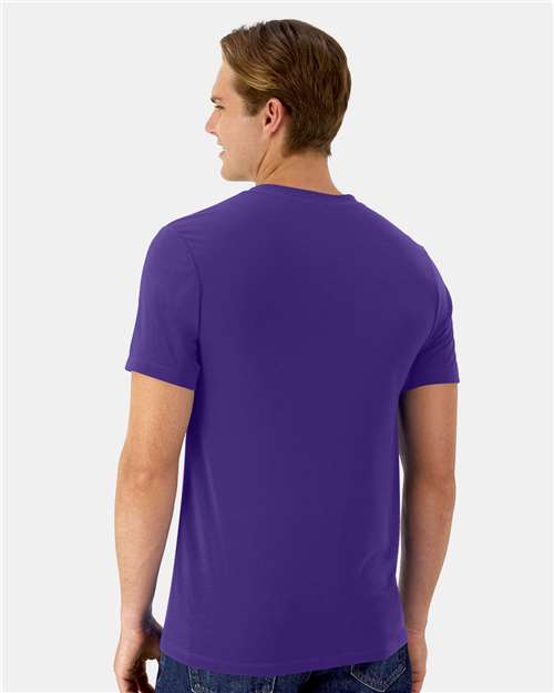 Unisex Cool DRI® Cotton Touch T-Shirt - Athletic Purple Back