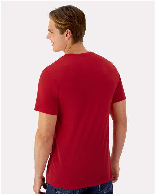 Unisex Cool DRI® Cotton Touch T-Shirt - Athletic Red Back
